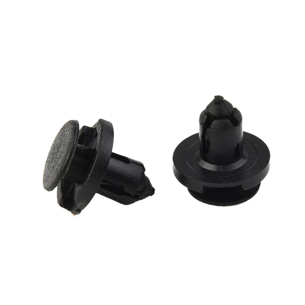 For Honda For Accord Rivets Clips Fastener Office Outdoor Moulding Black Clip Parts Plastic Push-Type Replacement