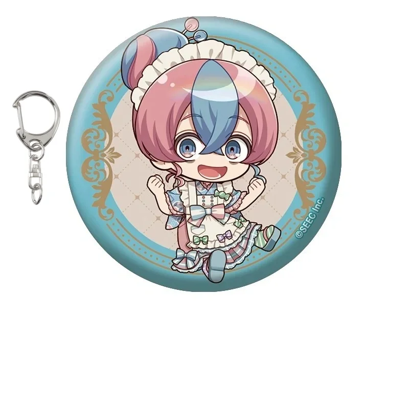 bag charm-TASOKARE HOTEL New Anime Game Acrylic pendant Keychain Neko Tsukahara/Menou Christmas Gifts 6cm Jewelry in stock 14PCS