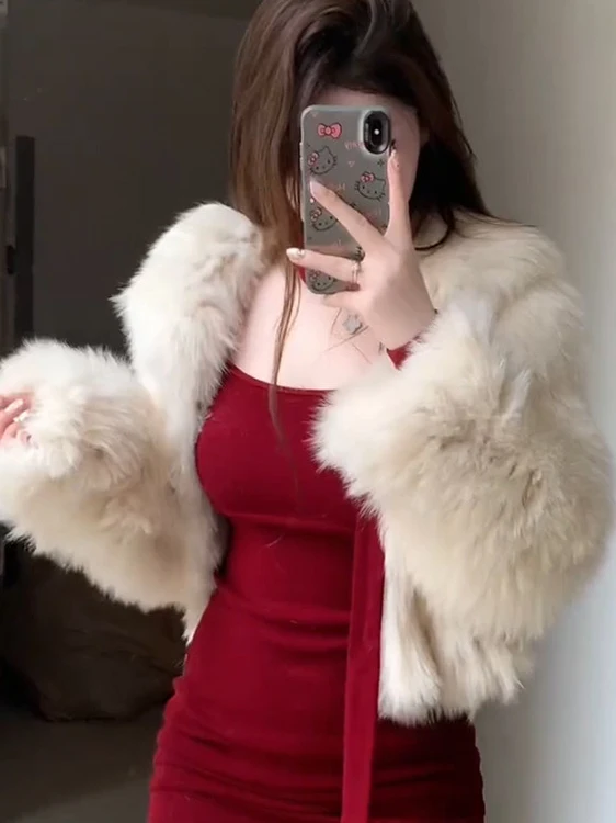 Ele Dames Winter ort Dr Ne Hangend Ontwerp Afslankende Taille Lange Sve Gebreide Bodycon Rok Koreaanse Sle Pendelen