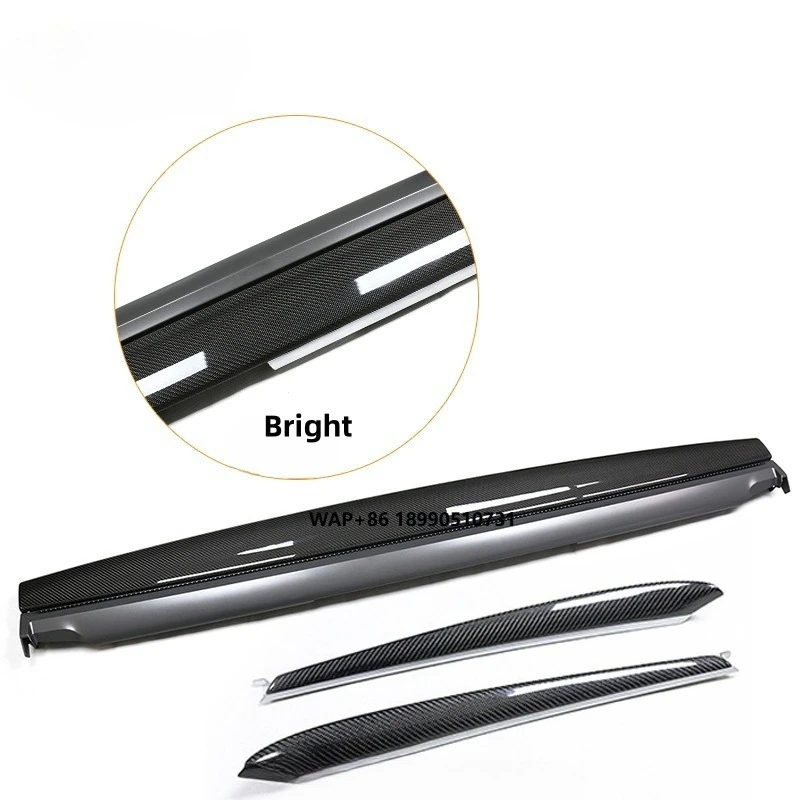 

Automotive Parts Suitable for Model Y/3 Carbon Fiber Replacement Center Console Panel Front Door Panel Interior Decoration