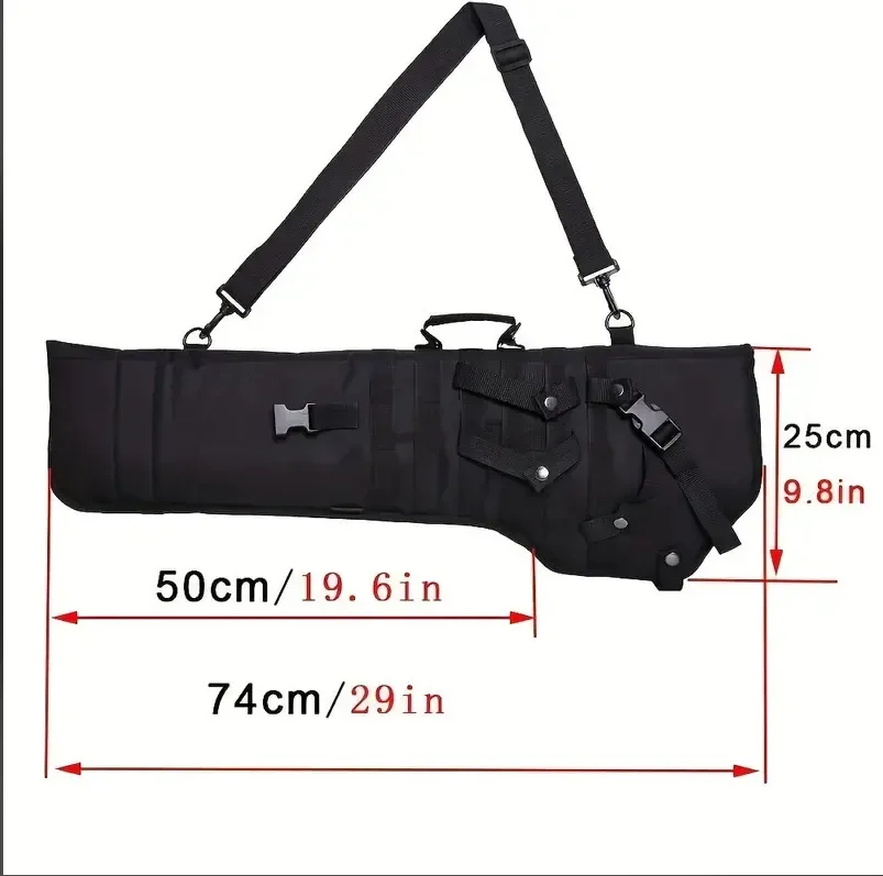 

Тактический чехол для винтовки и ружья M4 AK, нейлоновый кейс Molle для оружия, держатель для страйкбола, пейнтбола, тактический рюкзак для пистолета, для активного отдыха
