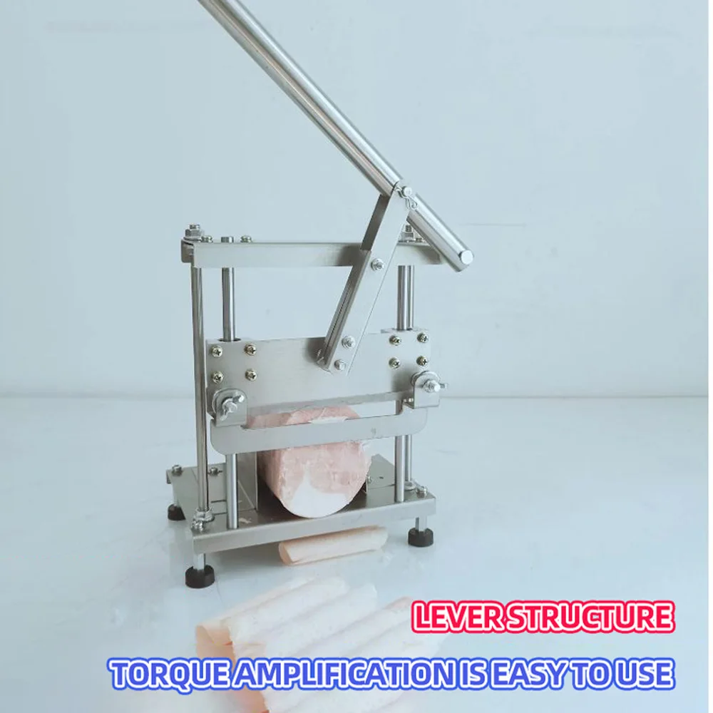 คุณภาพดีเครื่องใช้ในครัวเรือน Lamb Slicer เครื่องตัดเนื้อแช่แข็งเครื่องตัดเนื้อแกะม้วนเครื่องตัดเนื้อ