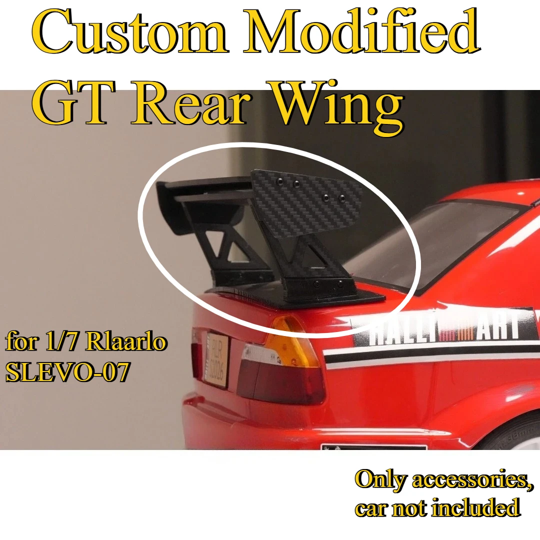 rc-rally-car-custom-diy-gt-spoiler-for-rlaarlo-slevo‑07-1-7-model-car-aerodynamic-simulated-race-style-exterior-upgrade-part