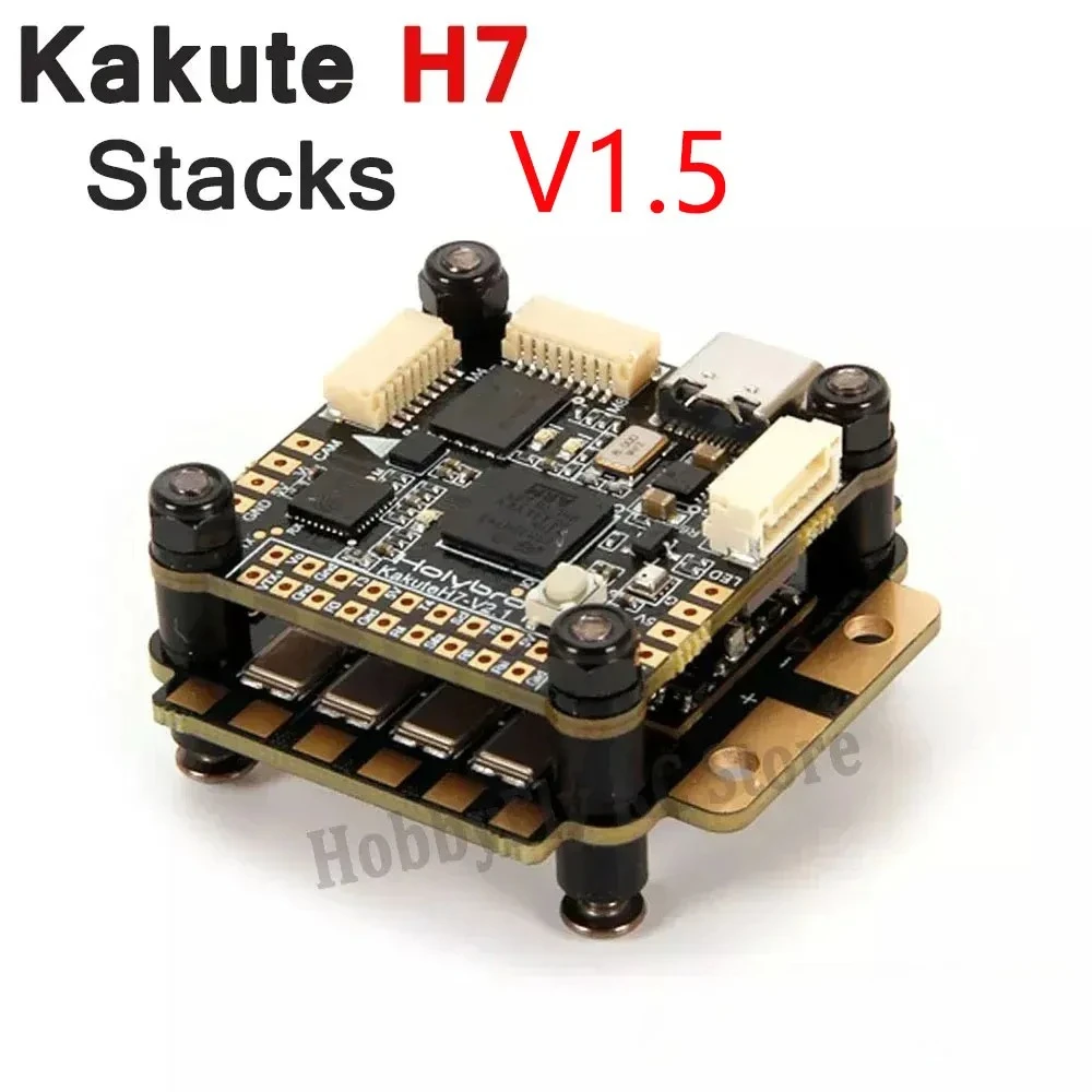 HolyBro Kakute H7 V1.5 Stacks Kakute H7 V1.5 MPU6000 Flight Controller Tekko32 F4 50A /Matel 65A 4in1 ESC 2-6S for RC FPV Drone