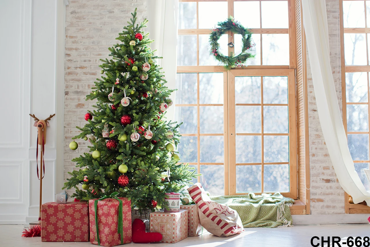 Merry Christmas Backdrops Decoração, Retrato De Família, Presentes De Cabine De Madeira, Banner Backgrounds, Studio Photo Booth, Sala De Estar