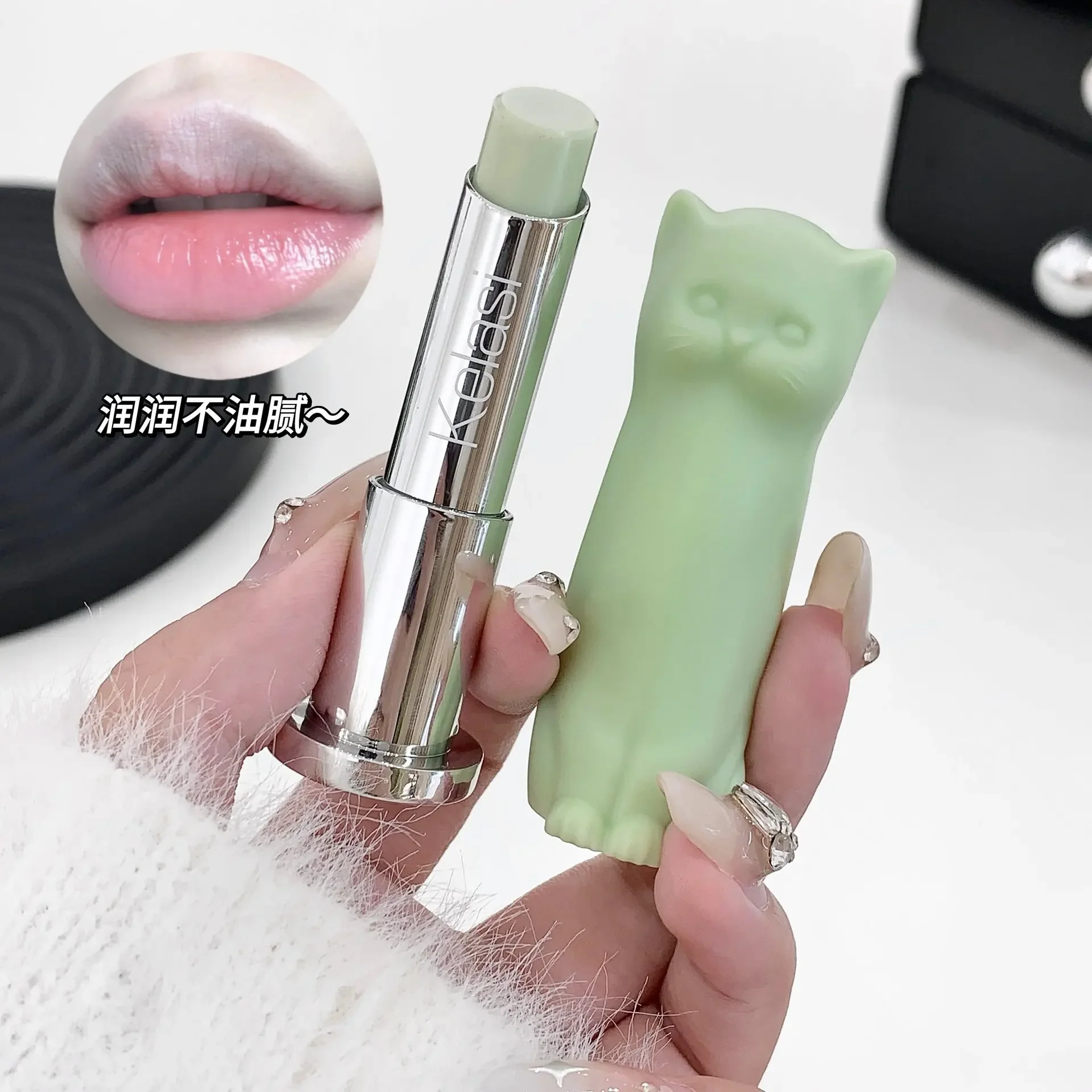 Hot Cat Lip Balm Healing Moisturizing All-natural Lip Mask For Dry Lips Lip Hydrating Power Lip Care Nourishing Repair Cosmetics