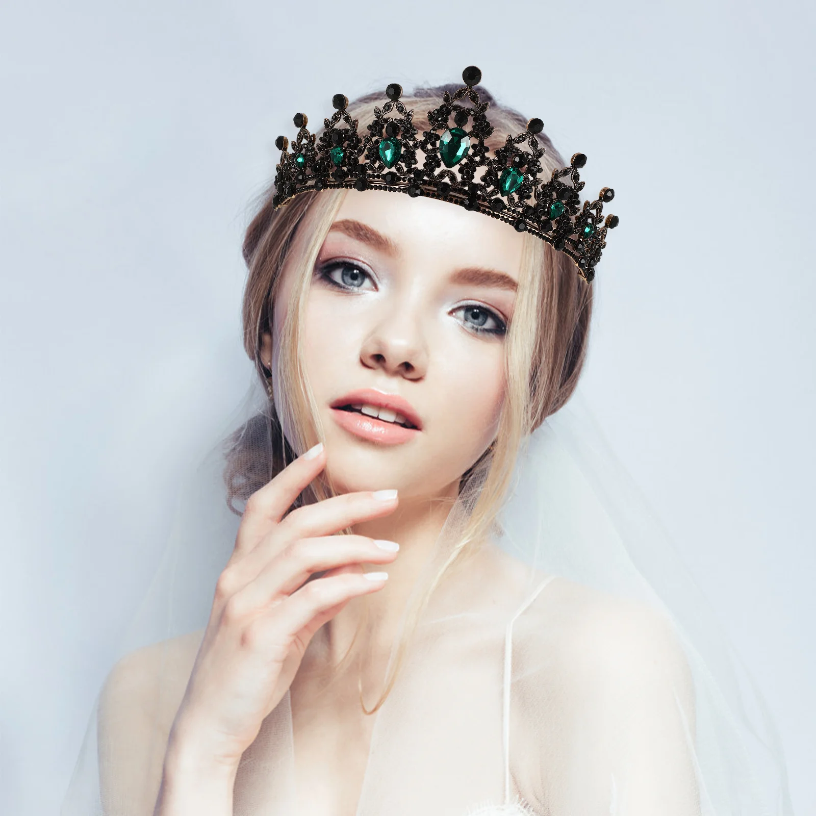 Elegant Water Crown Fashion Headwear for Wedding Party Prom Photography Accessories Unique Design Perfect Gift