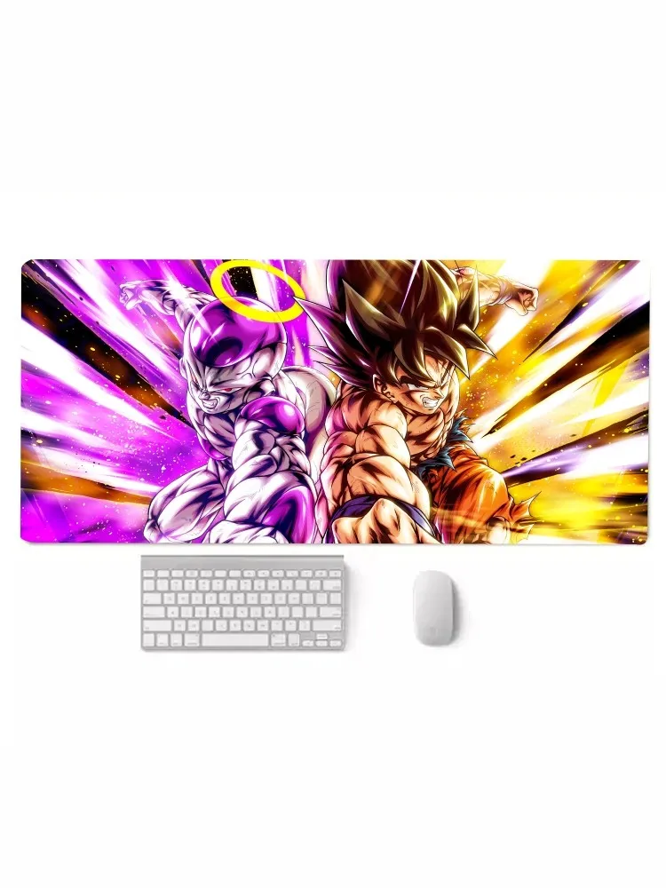 Anime Goku D-Dragons Balls Mousepad Mouse Pad Laptop Gaming Accessories Mousepad Large Desk Mat Computer Gamer Keyboard Rug Carp