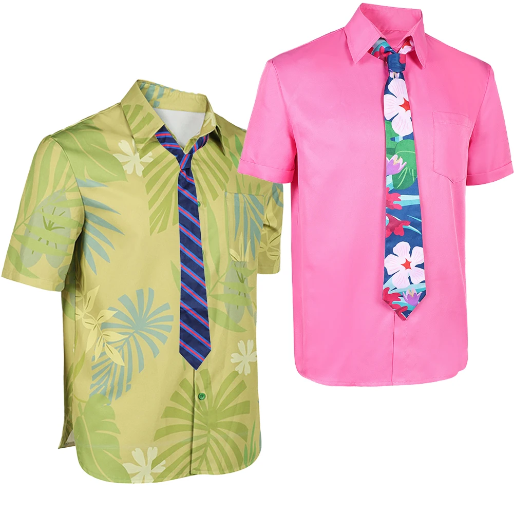 Disfraz de zorro Nick Wilde, camisa de Cosplay, corbata con cuello, disfraz de zoológico de dibujos animados para hombres, juego de rol, disfraces de fiesta