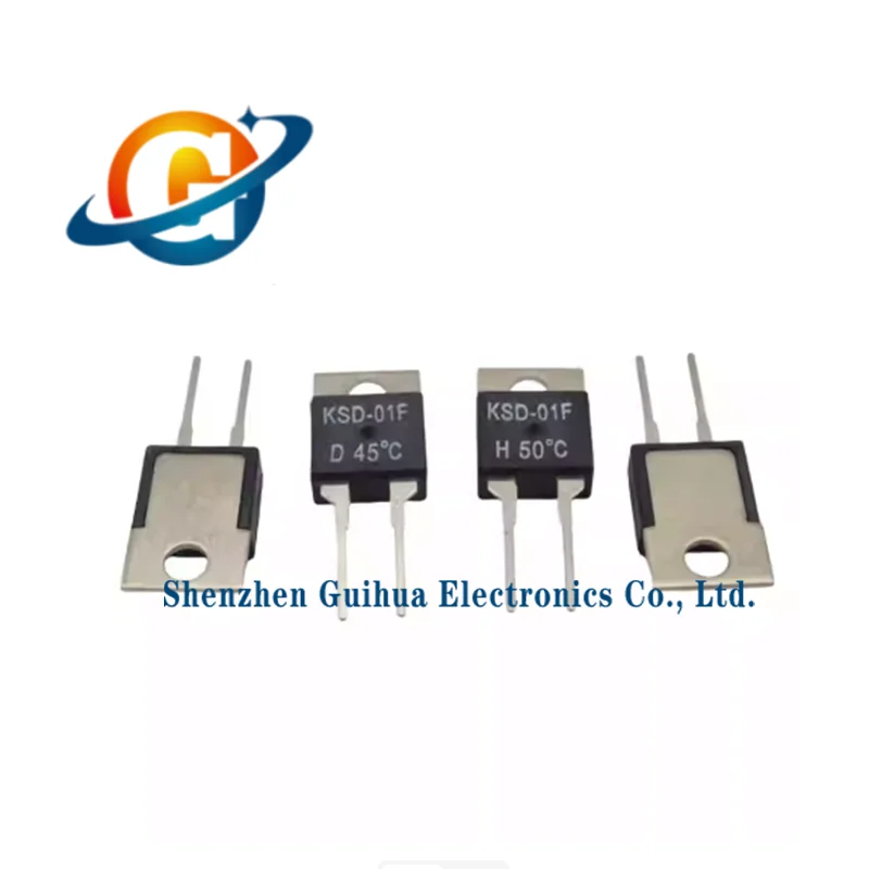 10pcs KSD-01F temperature control switch 0 degrees/40/45/50/60/70/80/85 degrees -150 degrees normally closed D/normally open H