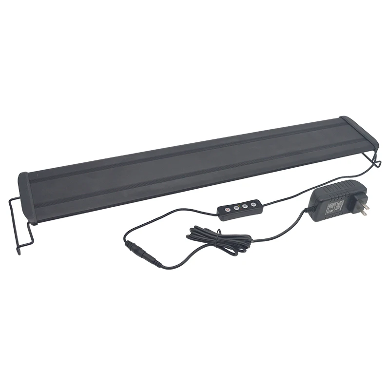 Światło akwariowe Pełne spektrum Duże światło LED do akwarium dla roślin wodnych z timerem Jasna lampa 110-240v 100cm 110cm 120cm