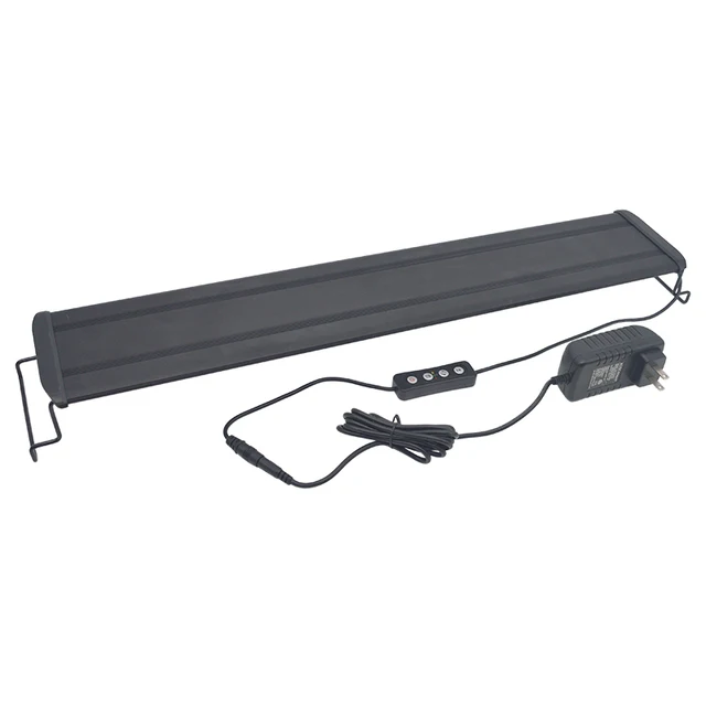 Światło akwariowe Pełne spektrum Duże światło LED do akwarium dla roślin wodnych z timerem Jasna lampa 110-240v 100cm 110cm 120cm