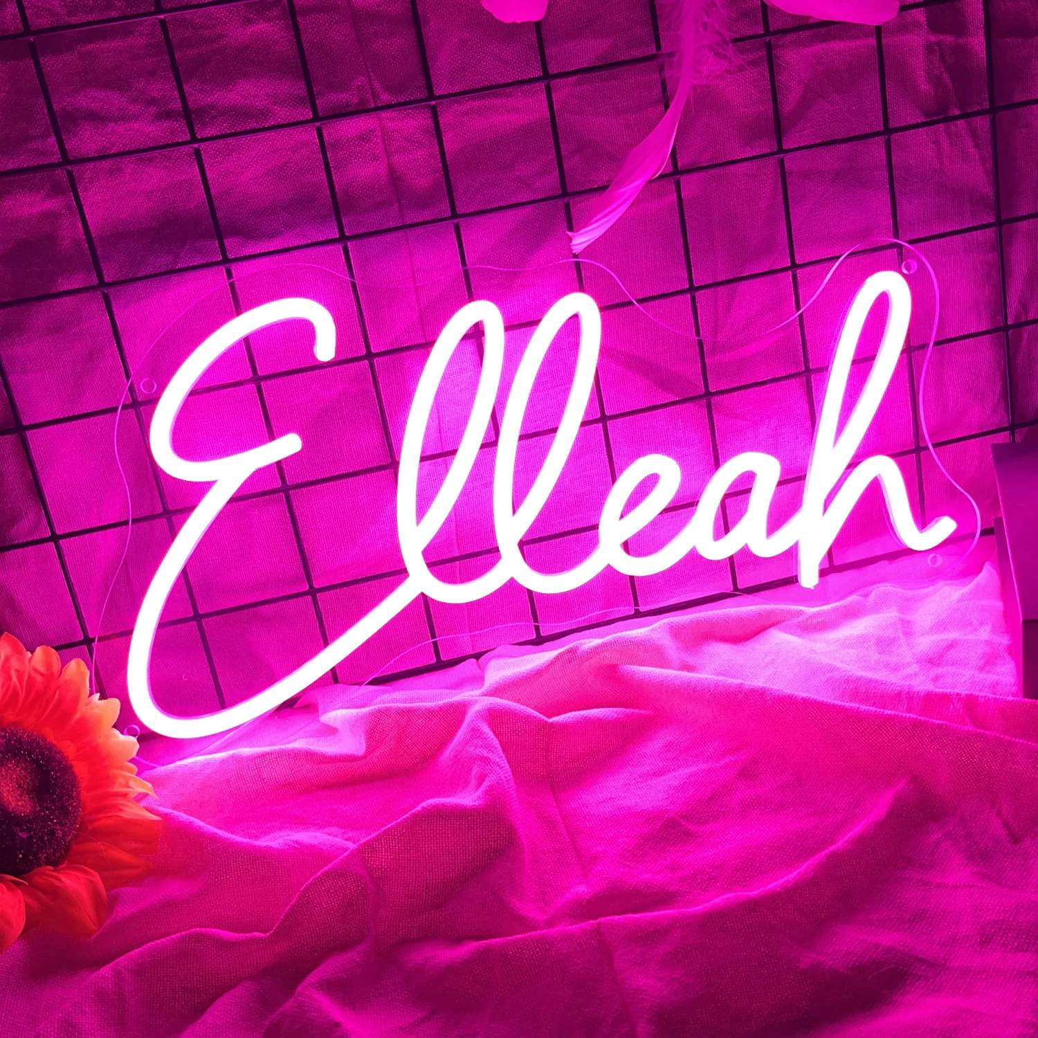 Custom Neon Sign Children's Room Night Light Decoration Neon Happy Birthday Room Home Bedroom Neon Wall Decor Led Light Letters