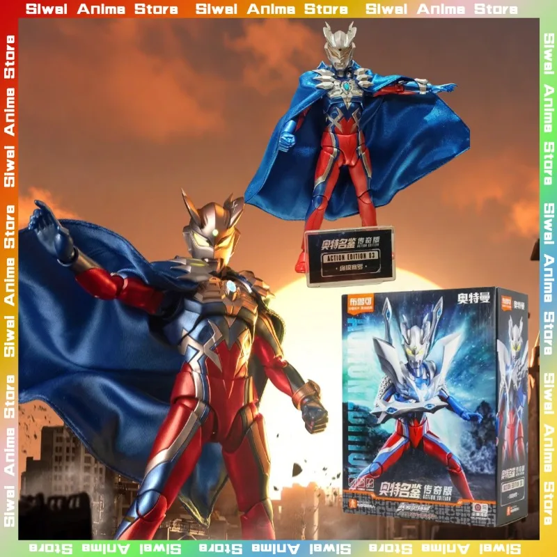 

Blokees Zero Legendary Edition Action Figurines Anime Assembly Model Toys Collectible Doll Custom Statue Desktop Birthday Gift