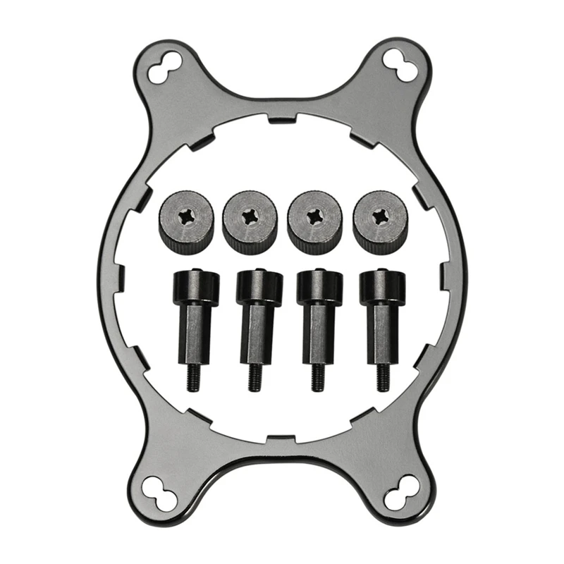 Support de dissipateur thermique pour AM4 et AM5, refroidisseur de processeur, support de refroidissement, plaque arrière d'ordinateur, accessoires de remplacement