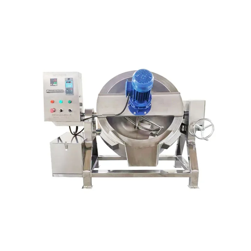 

Stainless steel steam sandwich pot, commercial beef braised, automatic mixing equipment for Chinese herbal medicines