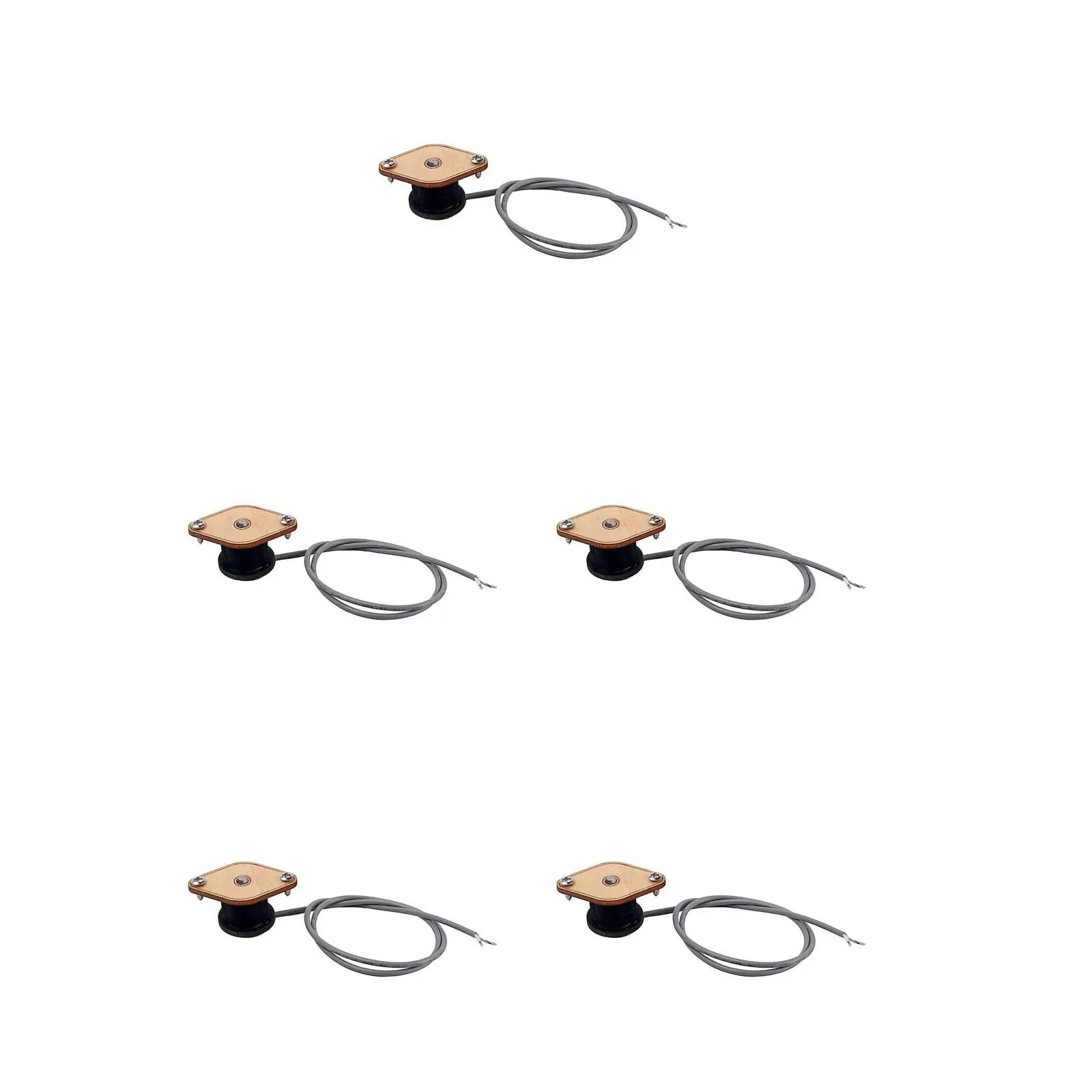 

5pcs Guitar Pickup 1 String Pickup Maple Wood Pickup Guitar Humbucker Bass Pickup