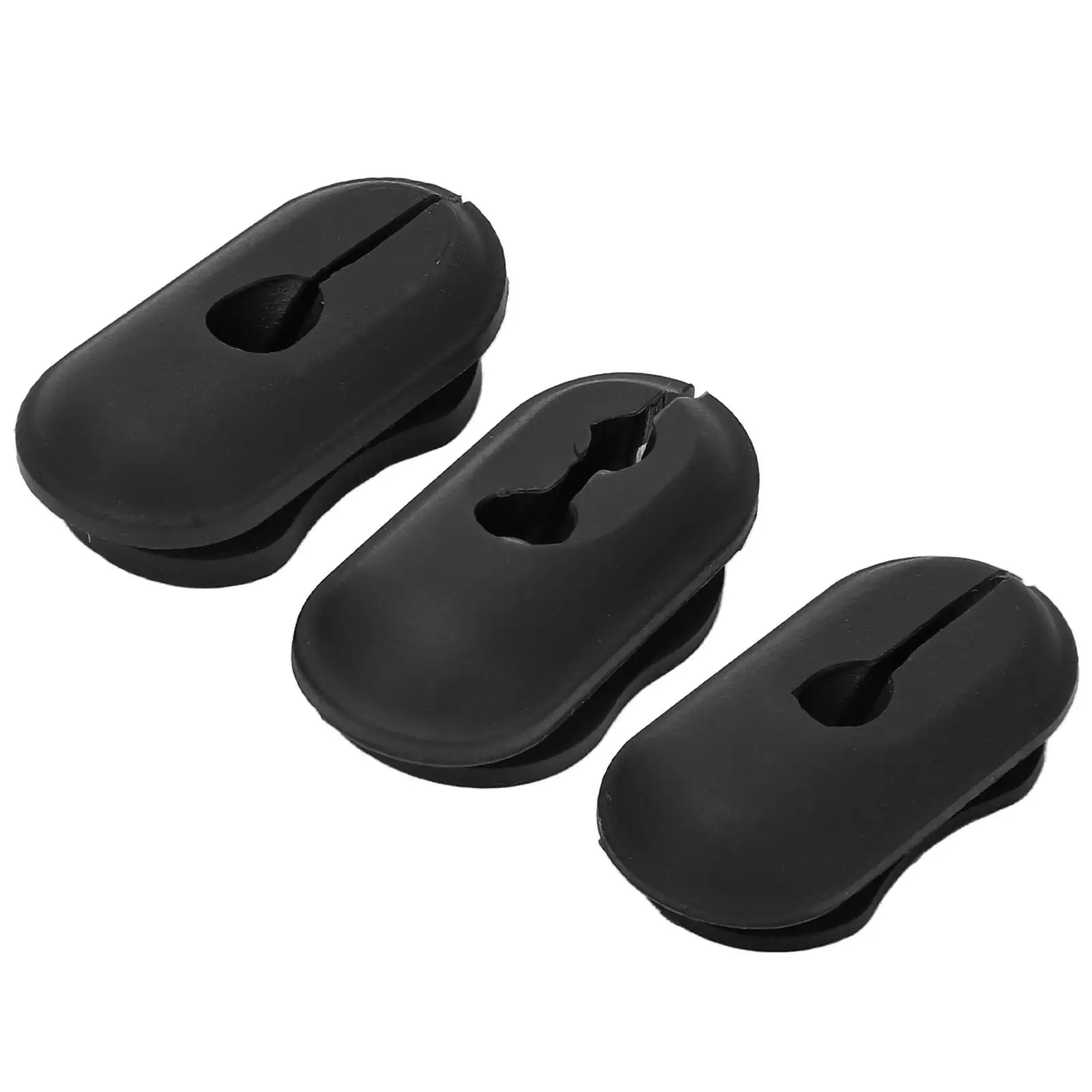 3Pcs Silicone Cable Grommet Plug Set for g30 Electric Scooter