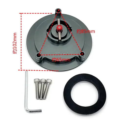 Imagen 2 del producto Tapa de tanque de combustible CNC para motocicleta, cubierta para Yamaha YZF, R6, R6S, R1, R25, R15, Fazer, FZ1, FZ6, FZ6R, FJR1300, TT600E, TT600E, TT600S, FZ1000, FAZER