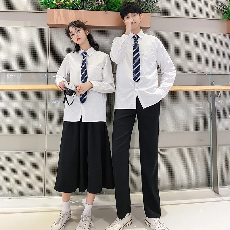 

Fall Winter orm Skirt Set Student School Sle Full Set Basic Long Skirt JK orm Dr Code Japanese Sle Long Sve