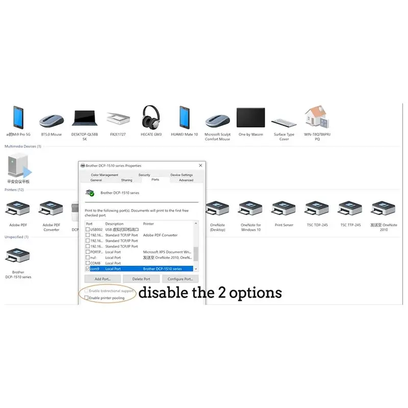 A01K-Wifi Ethernet Bluetooth Print Server, Transform Your USB Printer Into A Wireless Printer. EU PLUG