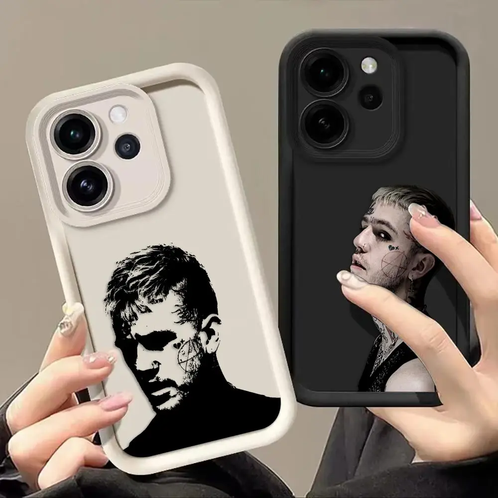 Funda para teléfono OPPO Realme 16 15T 15 7 7I 8 8I 9 11 12 13 14 5 5I 5S 6I, Funda DIY, Carcasa, Funda Protectora, L-Lil Peep Cry Baby Hell Boy