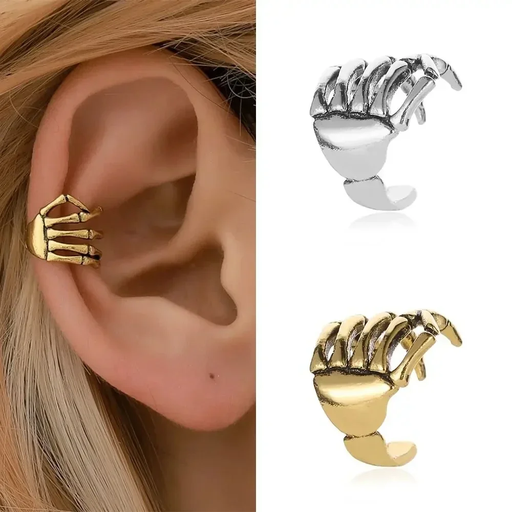 

New Halloween Skull Skeleton Drop Earrings for Women Fashion Punk Charm Ghost Spider Web Dangle Earrings Jewelry Gift