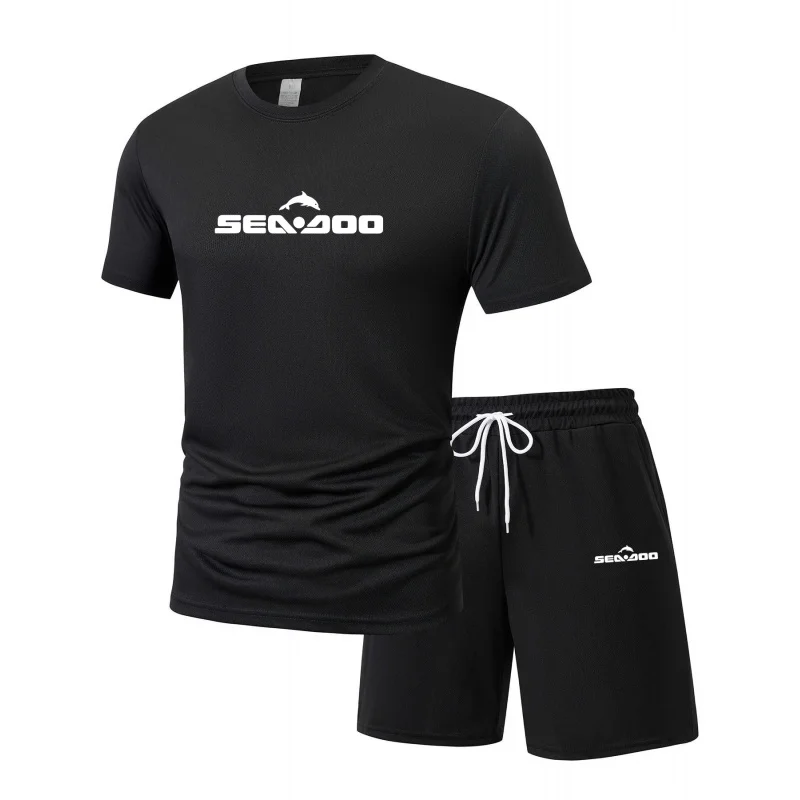 Conjunto Deportivo Casual de Verano para Hombre Kyokushin Karate 2026, Camiseta de Manga Corta y Pantalones Cortos, 2 Piezas
