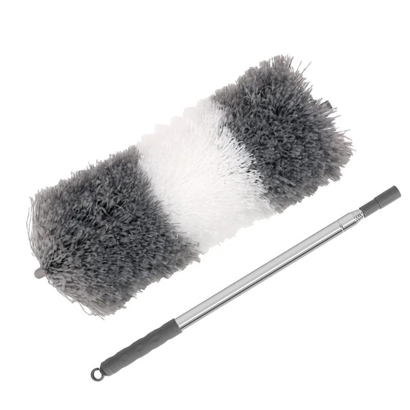 PZHI-Electrostatic Feather Duster Retractable Feather Duster Feather Dusters Set Microfiber Household Dust Duster