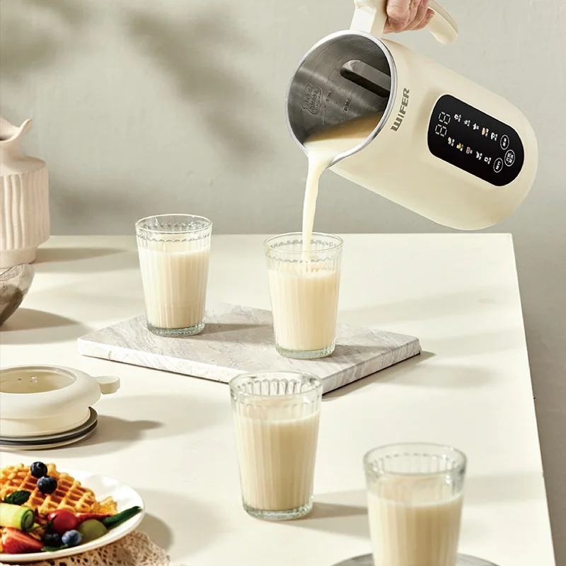 1.8L صانع حليب الصويا عصارة كهربائية 12h موعد آلة لصق الأرز التدفئة السريعة الغذاء جدار الكسارة التلقائي الدفء