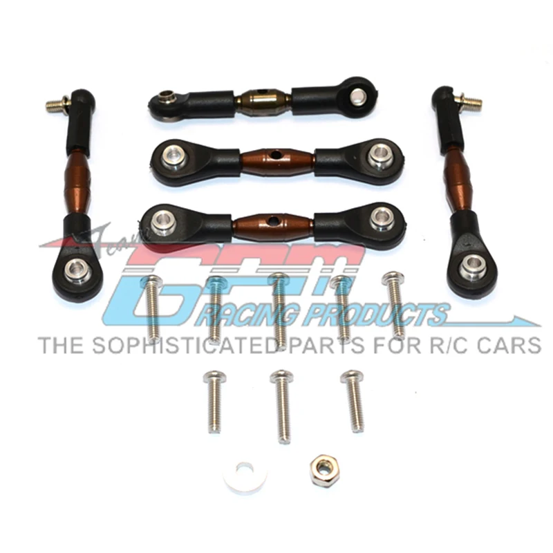 GPM SPRING STEEL TIE RODS For AXIAL 1/18 4WD ELECTRIC YETI JR CAN-AM MAVERICK X3 X RS TURBO R-AXI90069 RC Upgrade