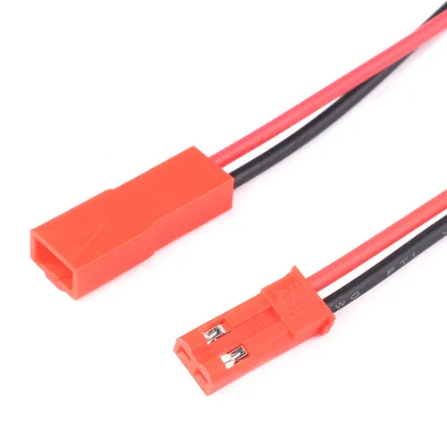 Imagen 2 del producto 5/10/20/50/100 pares 100mm/180mm conector macho hembra Cable de enchufe JST para RC BEC batería helicóptero DIY Dron FPV Quadcopter