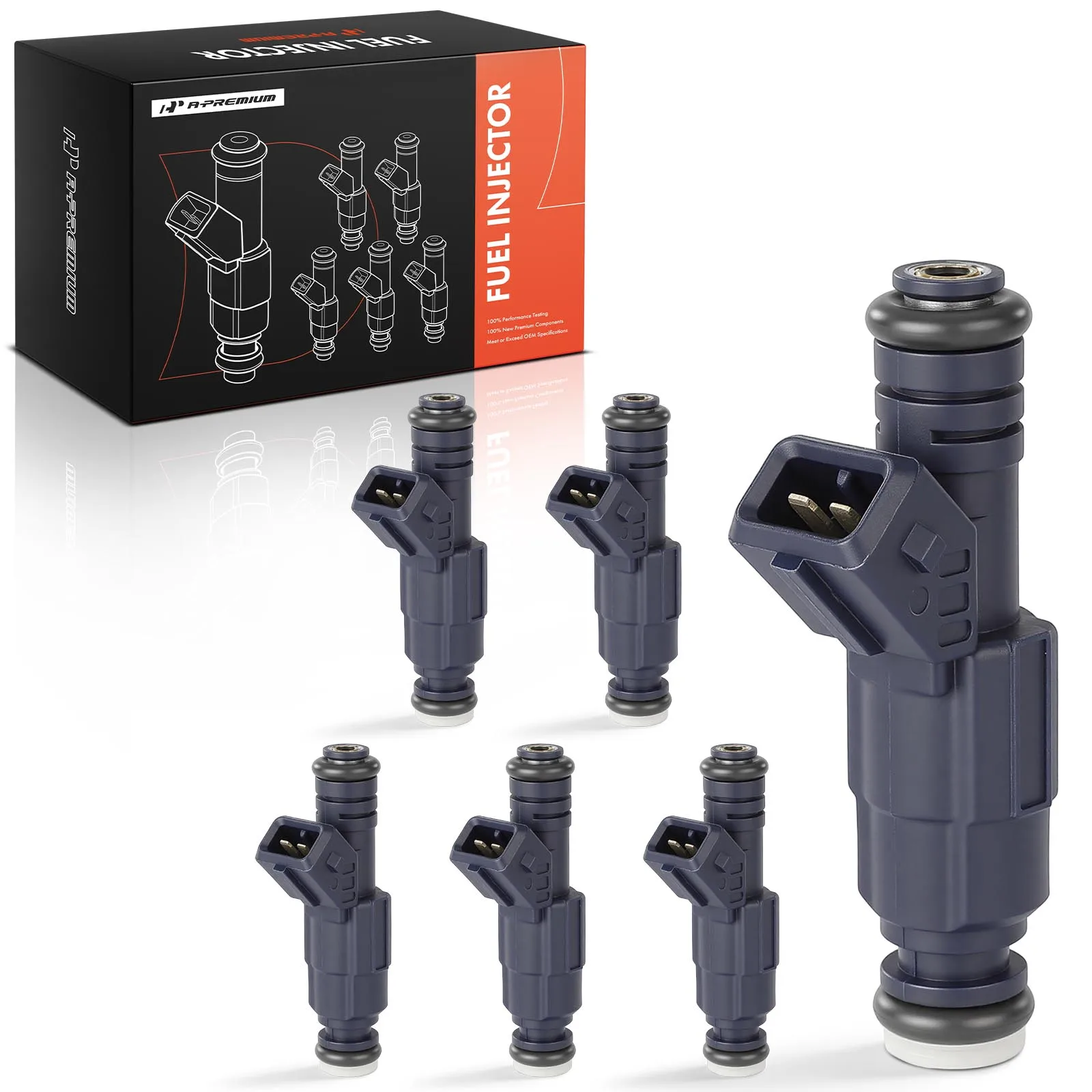 A-Premium 6Pcs Fuel Injector for Dodge Grand Caravan Caravan Dynasty 1992-1993 Chrysler Town & Country Dynasty 1992-1993