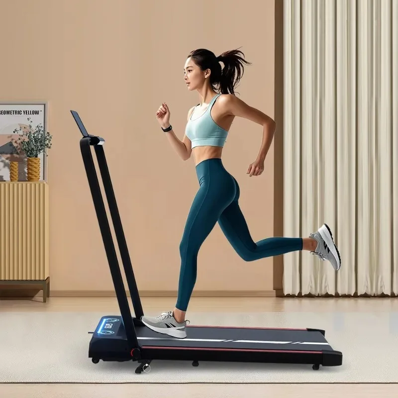 

New Smart Cardio Exercise Running Machine Speed Adjustable Sleek Stable For Home Gym