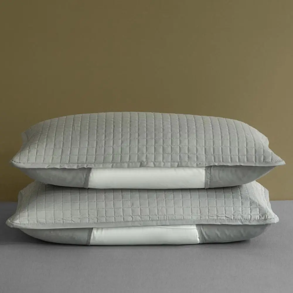 Comfortable Cotton Pillow Cover Isolation layer Anti Mite Pillow core protection Head oil Waterproof Pillowcase household