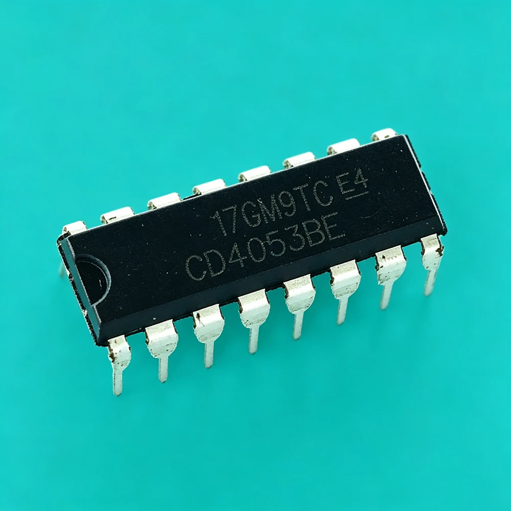 10PCS CD4053 CD4053BE HEF4053 cd4053be 4053 DIP-16