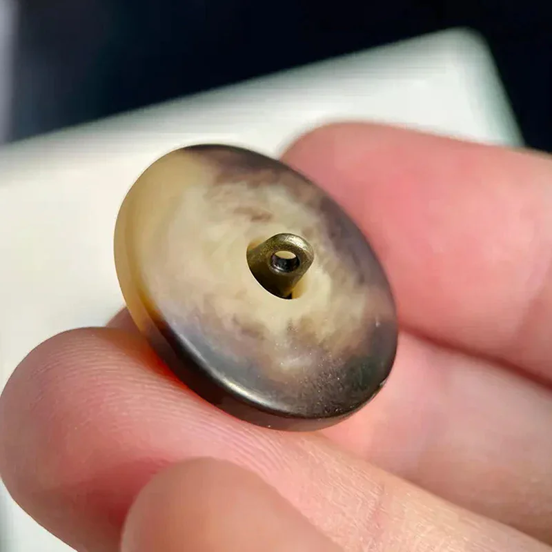 10個 25mm ヴィンテージ銅製ウサギの頭の装飾ボタン、衣類、帽子、バックパック、縫製、テキスタイル装飾用