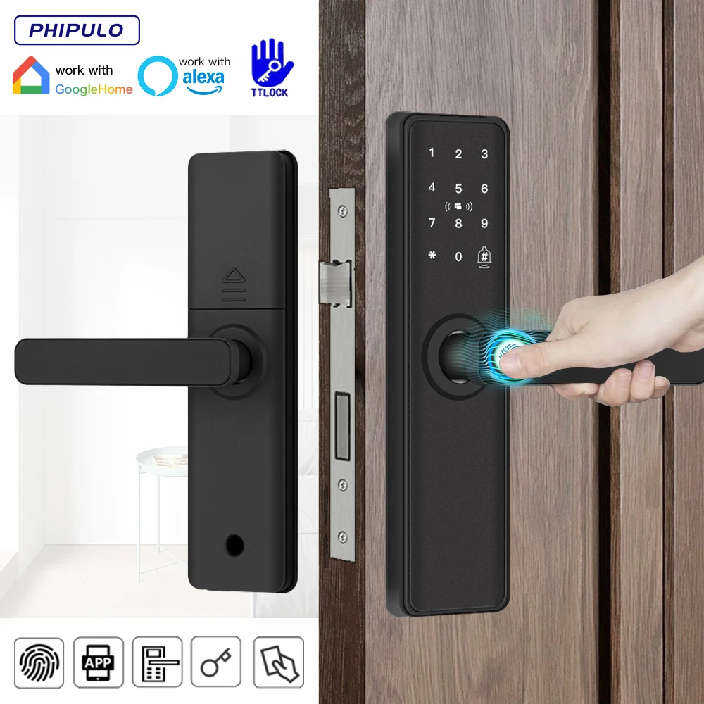 phipulo-fingerprint-smart-door-lock-ttlock-app-code-card-key-digital-electronic-lock-for-home-for-apartment-system