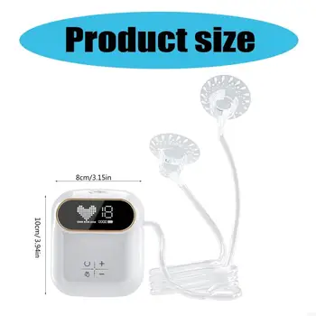 KXRD Corrector หัวนมไฟฟ้าหลายเกียร์สำหรับปรับปรุงประสบการณ์การเลี้ยงลูกด้วยนมแม่