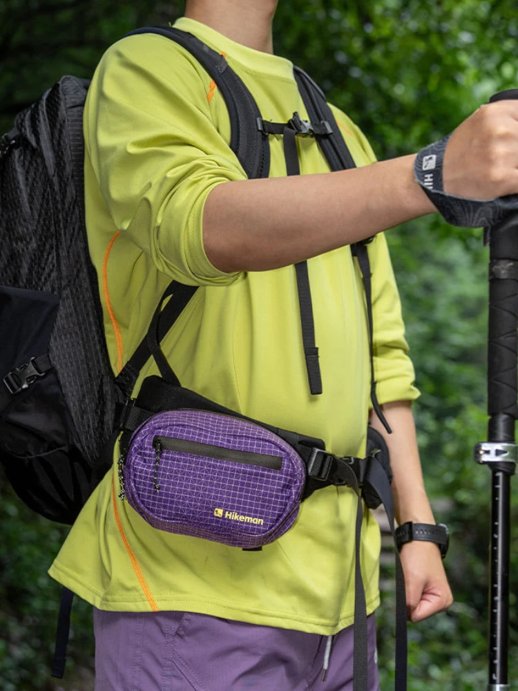 AliExpress HIKEMAN Hikeman Lightweight Waterproof Outdoor Hiking Waist Pack with MOLLE System Breathable Chest Bag for Cycling Running Tactical Spo