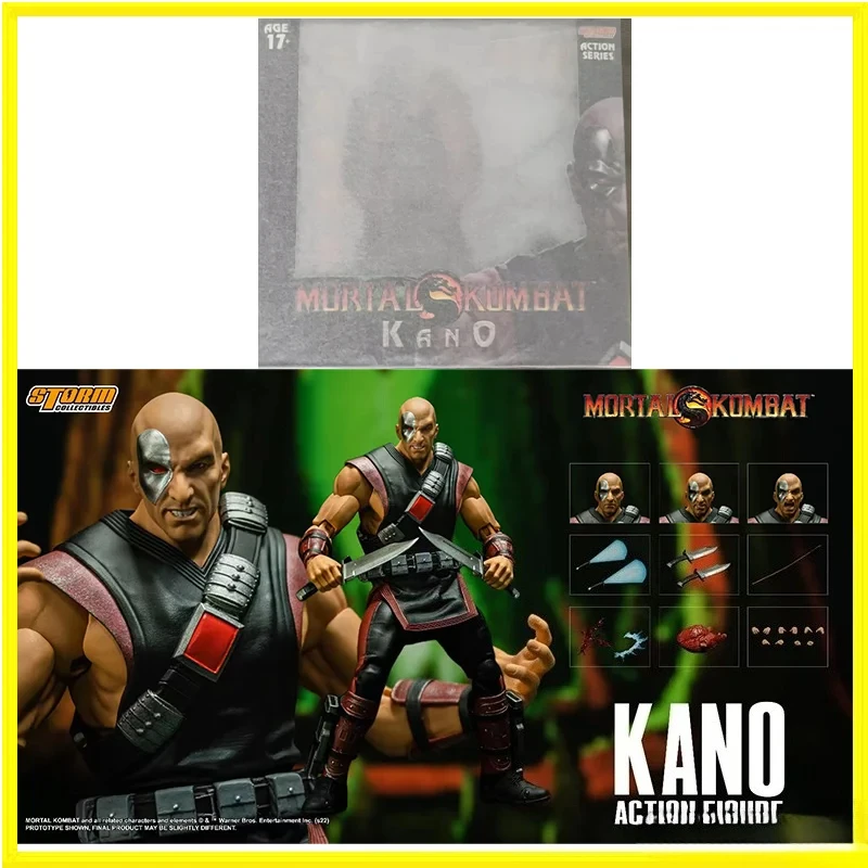 

100% Оригинальные фигурки DCMK13 Storm Toys Soldier MORTAL KOMBAT KANO 6 1/12 в наличии, коллекционные аниме-фигурки, модели игрушек