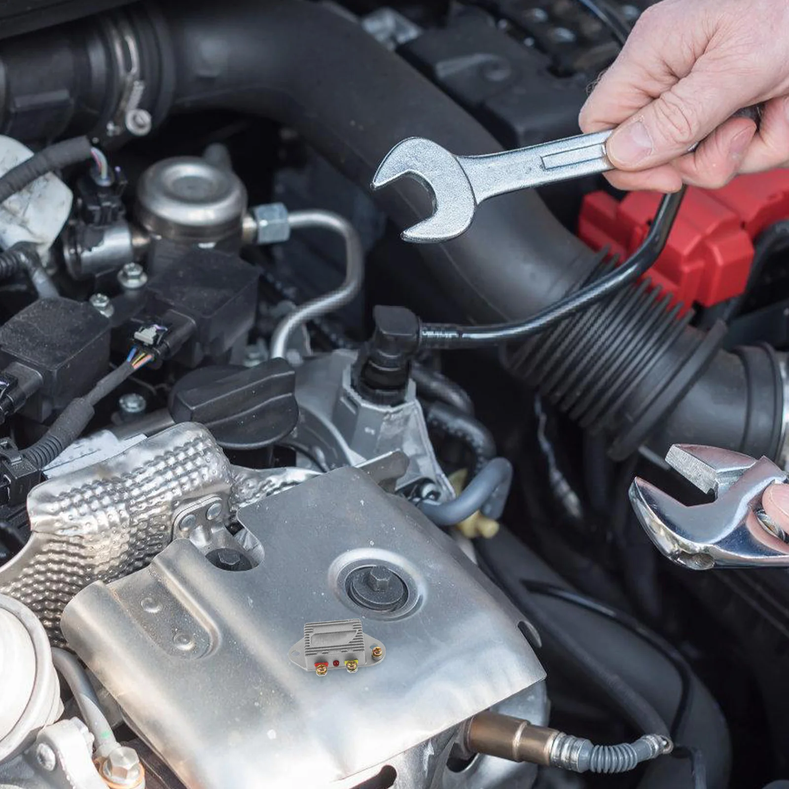 منظم جهد عالمي 14 فولت طقم مثبت السيارة تمديد عمر المولد تصميم احترافي منظم المعدل #5