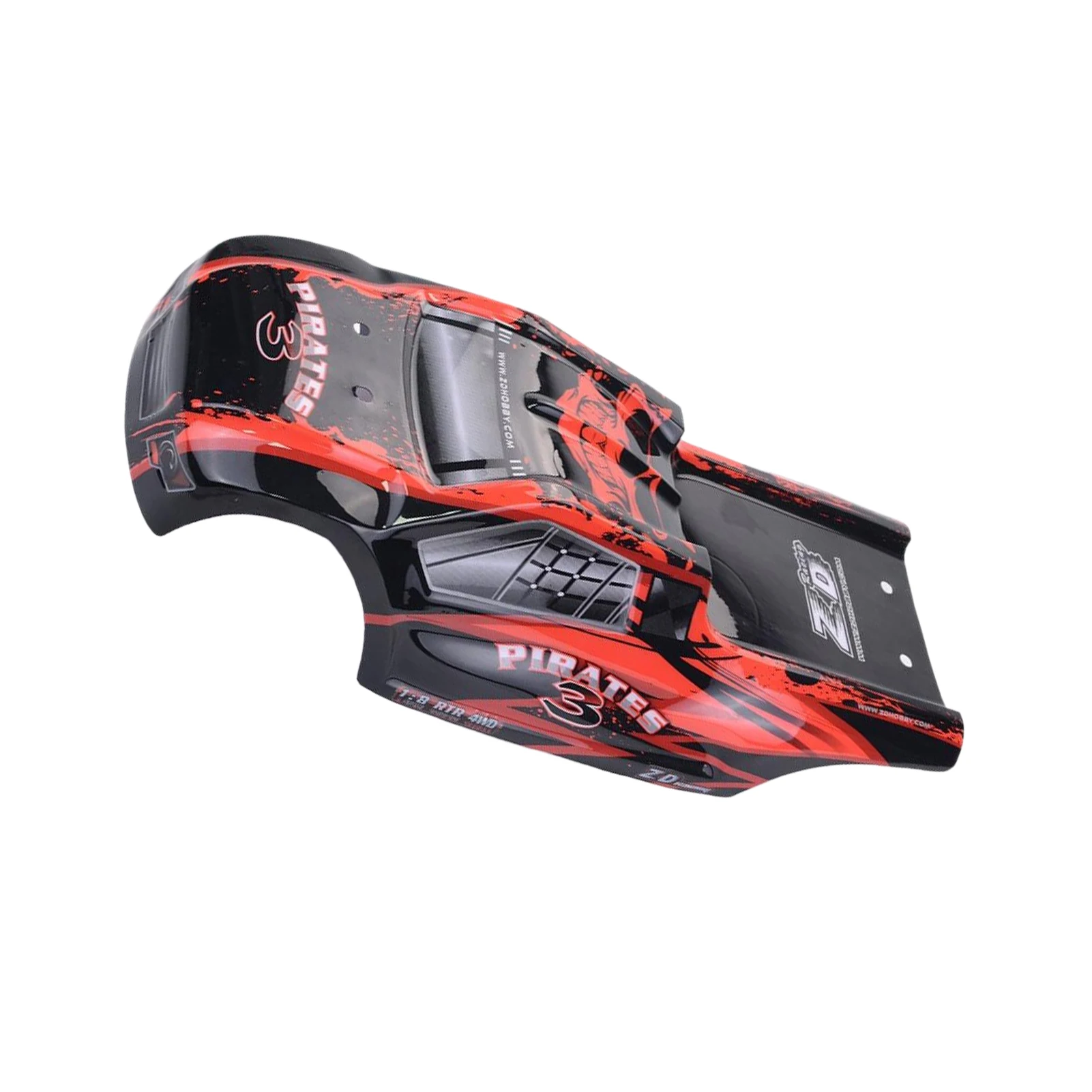 Rc カー PVC ボディシェルカバー 8460 1/8 ZD レーシング 08423 9021 RC カー 1/8 ZD レーシング 9021 V3 トラギーアクセサリーグレー