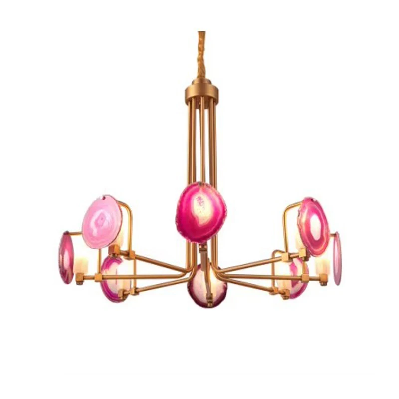 led g9 Postmodern Iron Agate Designer LED Lamp LED Light.Pendant Lights.Pendant Lamp.Pendant light For Dinning Room Foyer Store