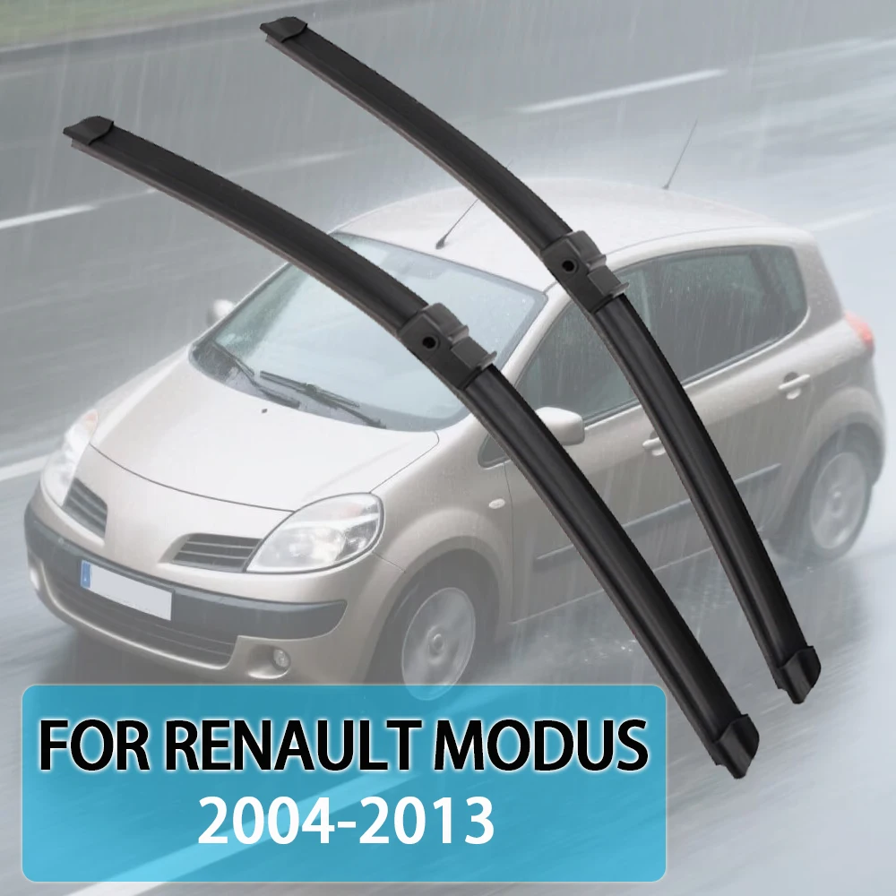 

Для Renault Modus Grand Modus 2004-2013 28 ''+ 26''R щетка стеклоочистителя автомобиля передние дворники подходят для бокового штифта рычага лобового стекла автоматические щетки стеклоочистителя