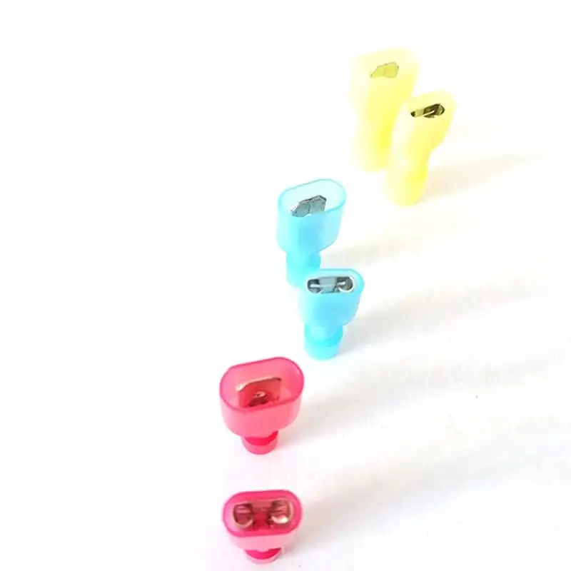 

240 PCS Nylon Electrical Crimp Wire Connectors Terminals Spade Set Kit