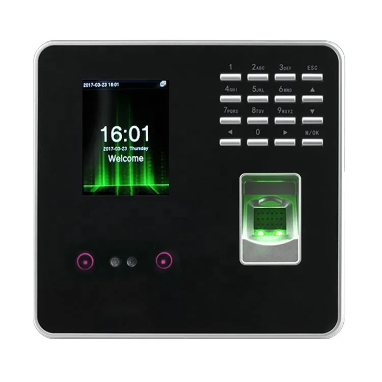 

ZK MB20 Free Software Smart Employee Biometric Face Fingerprint Recognition Access Control Time Recording Attendance Machine