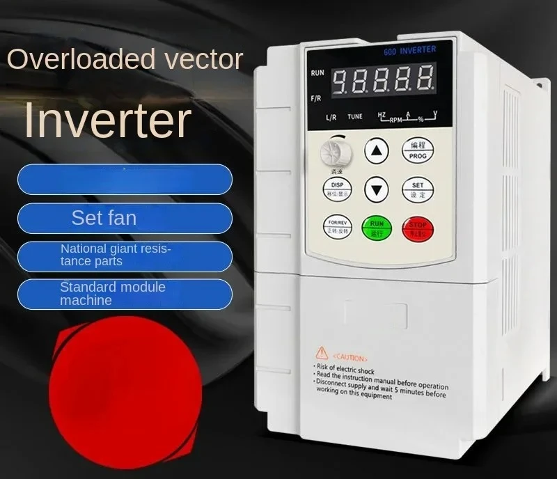 Heavy Load Vector Inverter Three-Phase Single-Phase 220V Motor Speed Control