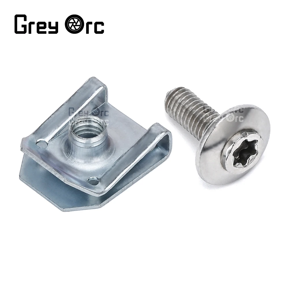 10pcs/set Engine Cover Undertray Splashguard Wheel Arch Torx Screw Fastener Clips Universal For Golf Auto Fastener