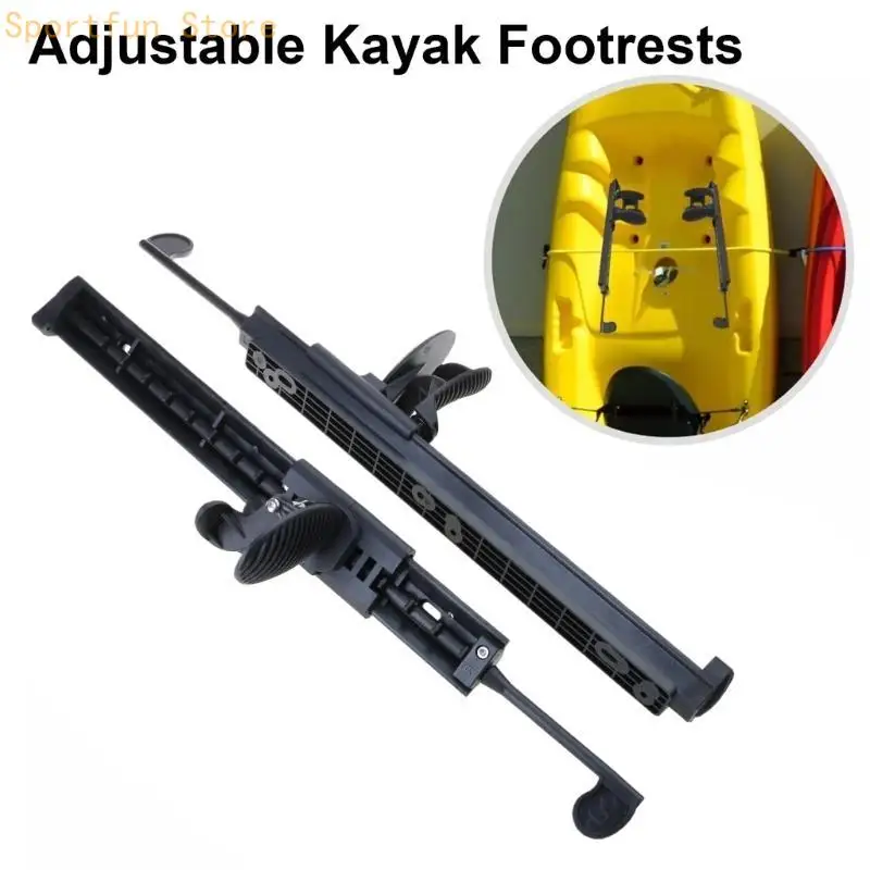 

X7JD Kayaks Canoes Adjustable Foot Brace Outdoor Rowing Pedal Adjustable Footbrace